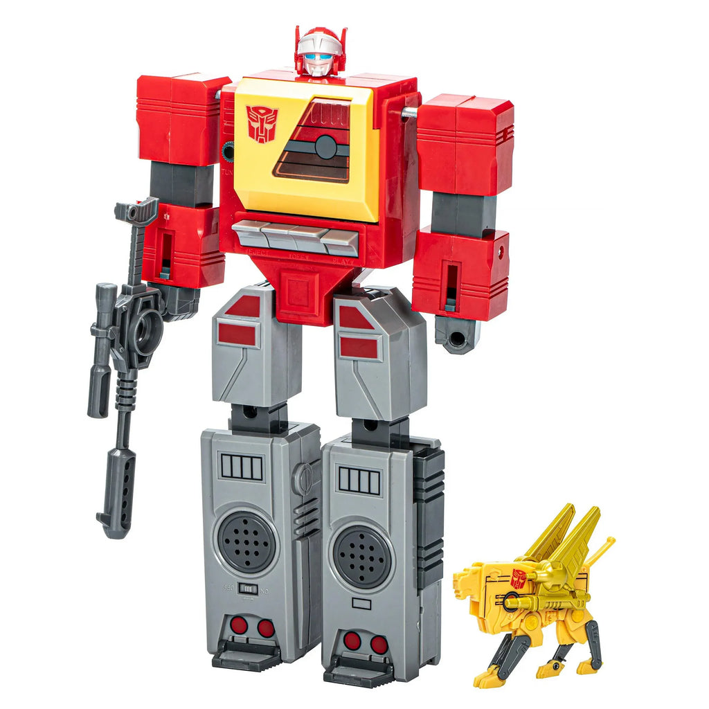 Transformers Retro 40th Anniversary Action Figure - G1 Autobot Blaster & Steeljaw - TOYBOX Toy Shop