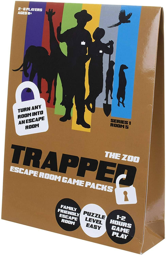 Trapped Escape Room Game Packs The Zoo - TOYBOX Toy Shop