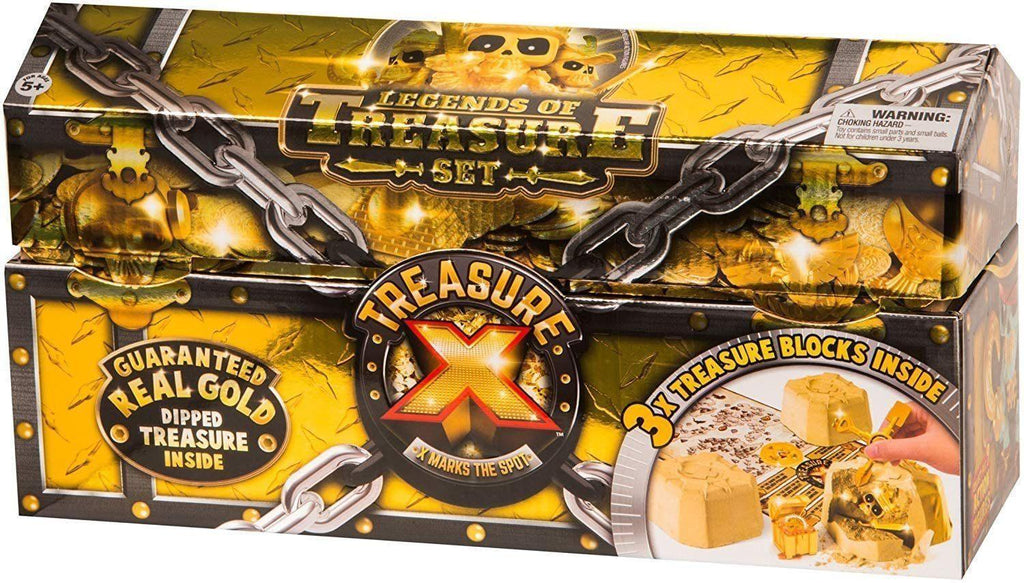 TREASURE X 41501 Three Pack Chest Legends of the Treasure Set - TOYBOX Toy Shop