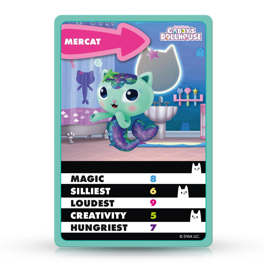 Trumps Junior Gabby's Dollhouse Quiz Card Game