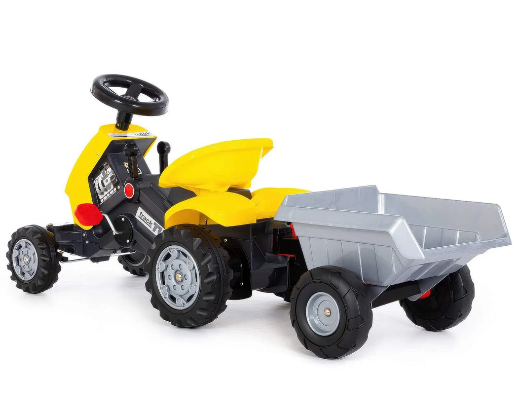 Turbo 2 Pedal Tractor and Trailer Ride-on