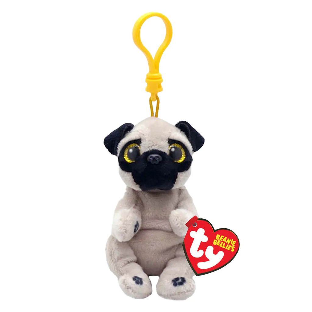 Ty Beanie Babies Bellies Clip Izzy Dog 10cm