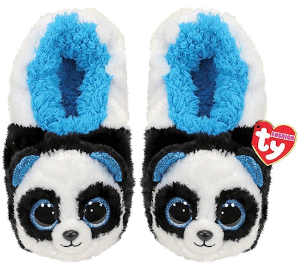 Ty Beanie Boo Slipper Socks - Bamboo the Panda - TOYBOX Toy Shop