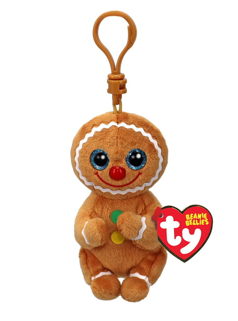 Ty Beanie Boo's Clip Christmas Cookie Gingerbread