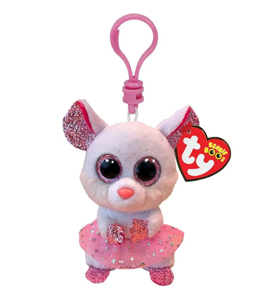 Ty Beanie Boo's Clip Nina Mouse 7cm