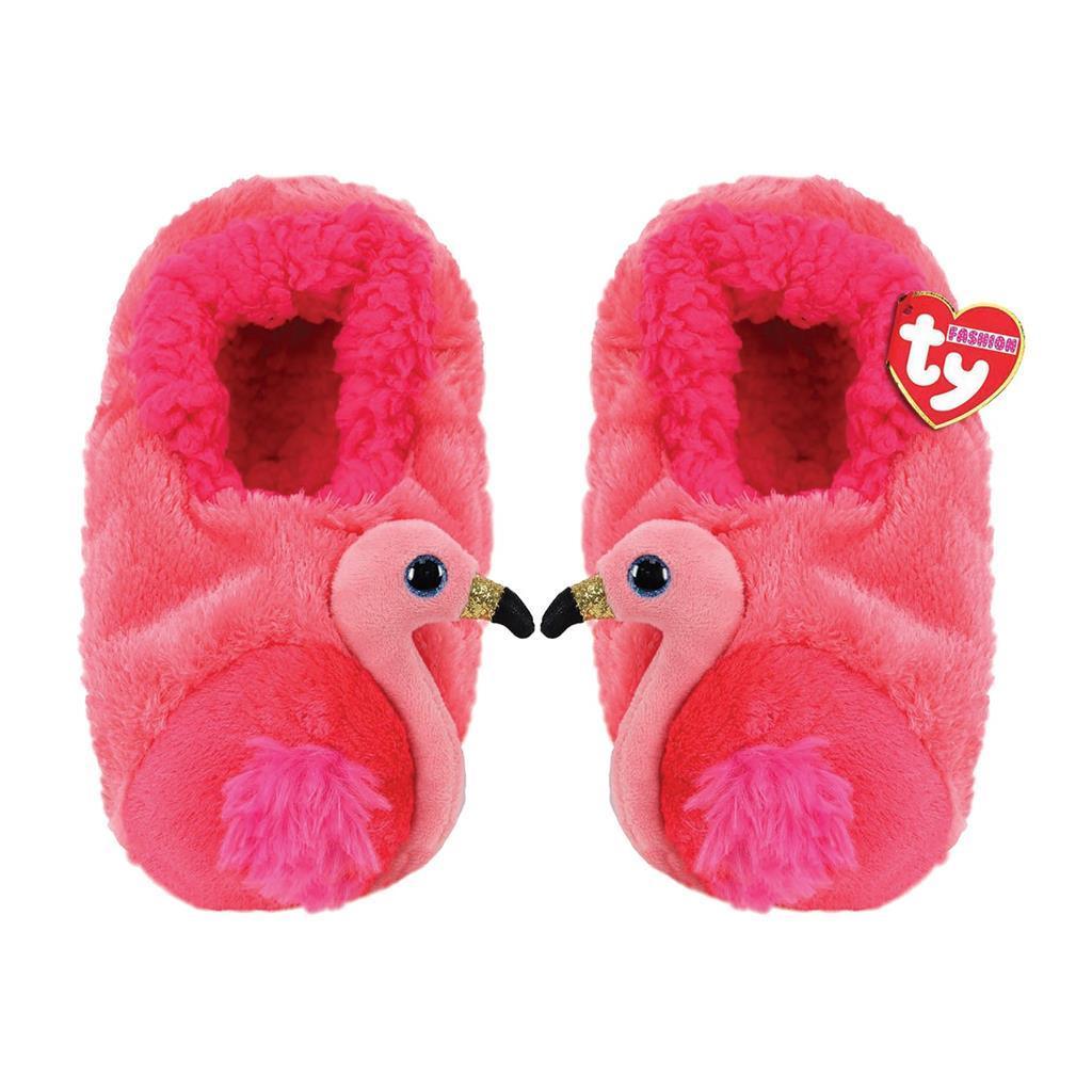 Ty Fashion Slippers Gilda Flamingo - Size 36-38 - TOYBOX Toy Shop