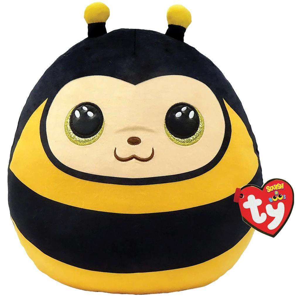 Ty Squish a Boo Zinger Bee 31cm Cushion - TOYBOX Toy Shop