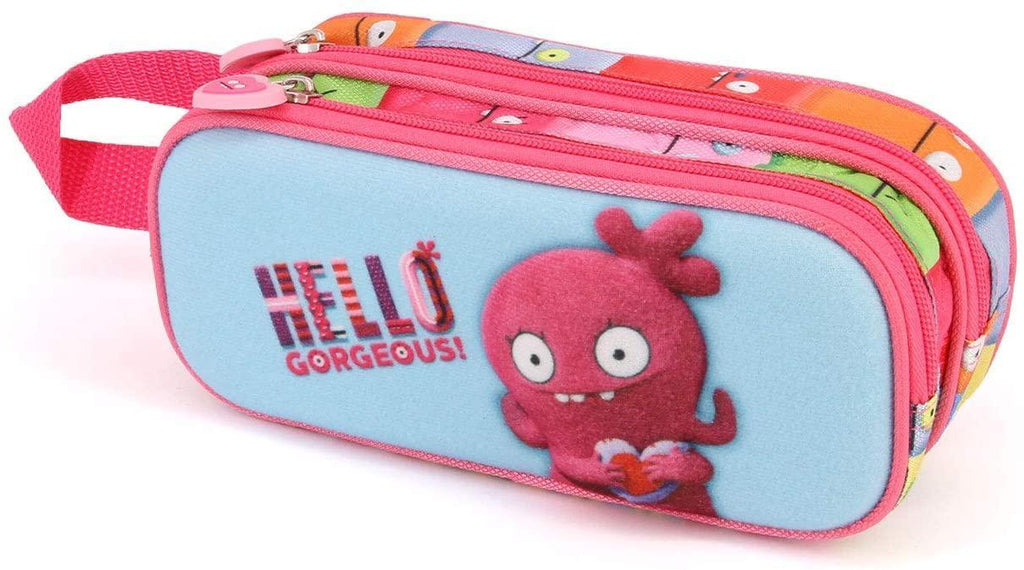 Ugly Dolls Heart 3D Hello Gorgeous Double Pencil Case - TOYBOX Toy Shop