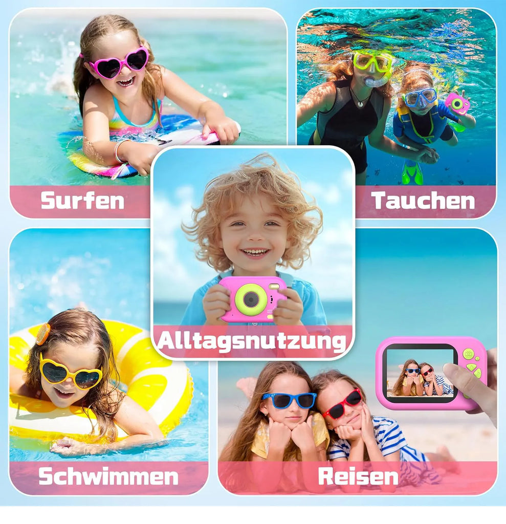 Underwater Digital Camera - Pink