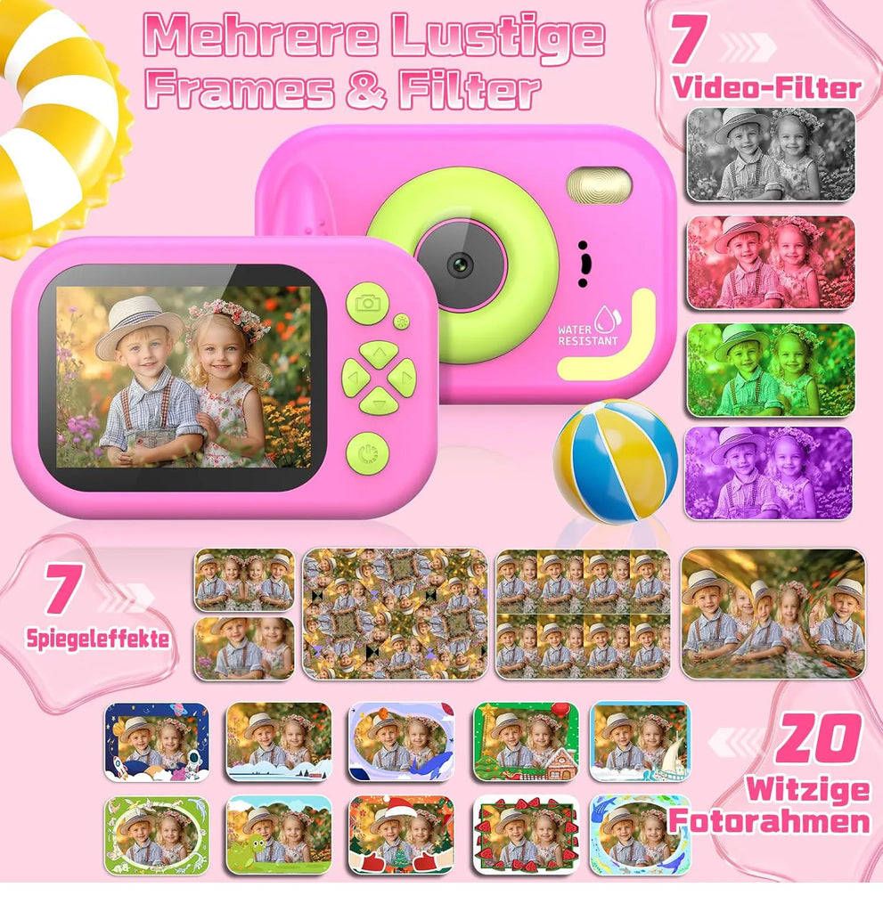 Underwater Digital Camera - Pink