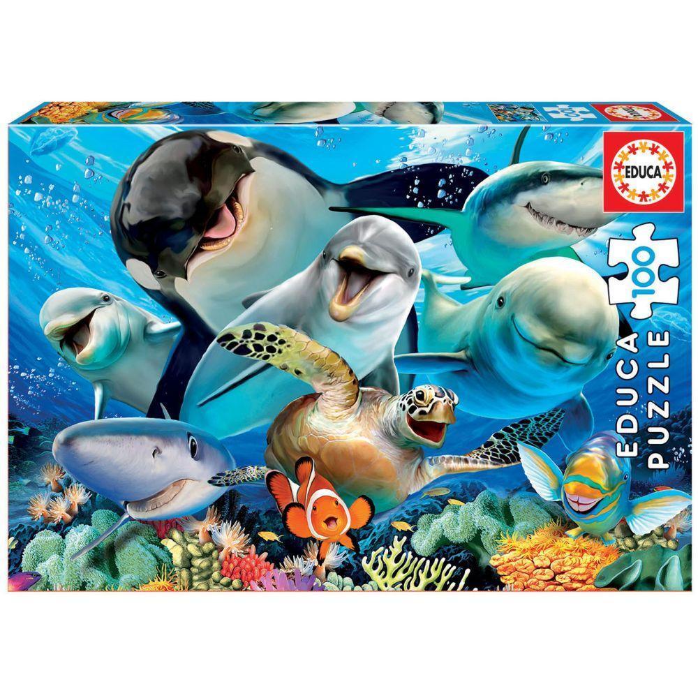 Underwater Selfie 100 Puzzle - TOYBOX Toy Shop
