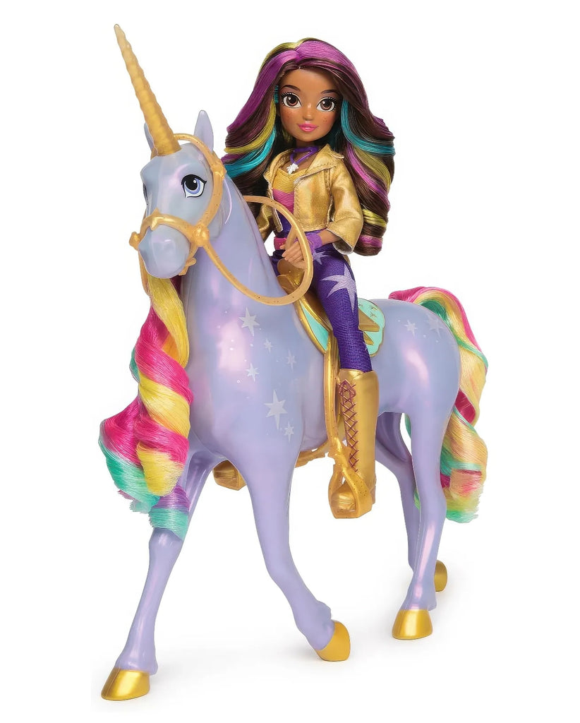 Unicorn Academy Sophia & Interactive Rainbow Light-up Wildstar