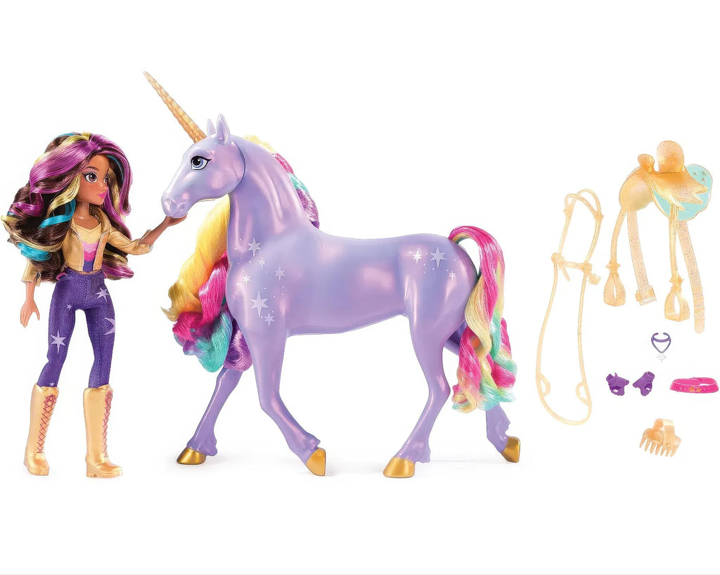 Unicorn Academy Sophia & Interactive Rainbow Light-up Wildstar