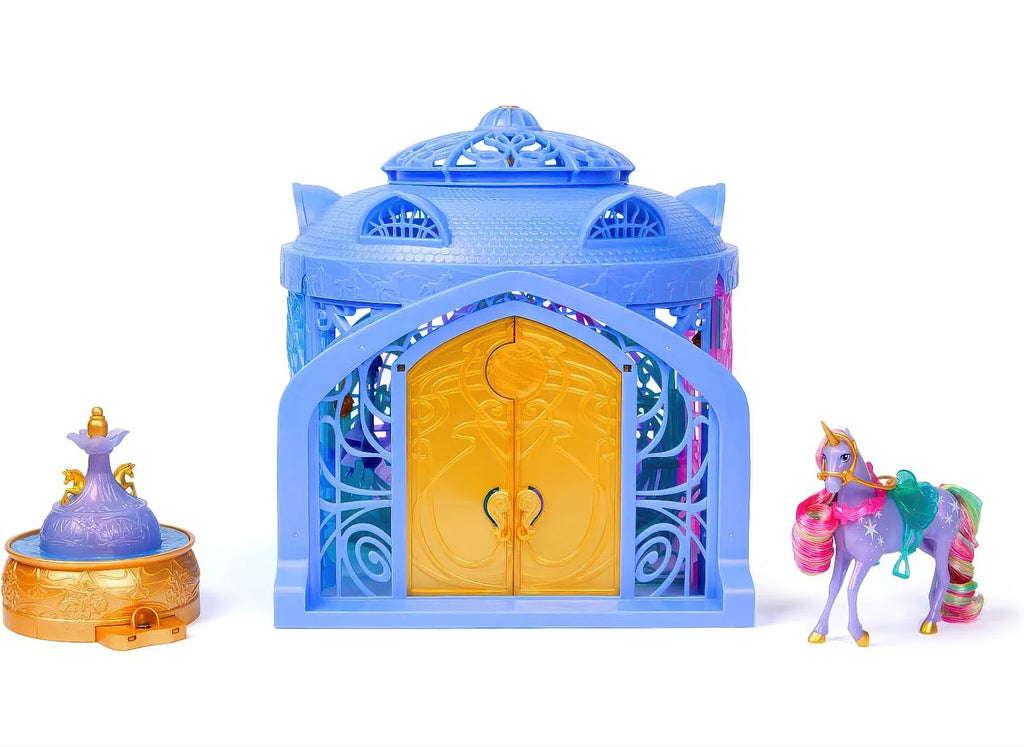 Unicorn Academy Starglow Fountain & Stable Playset