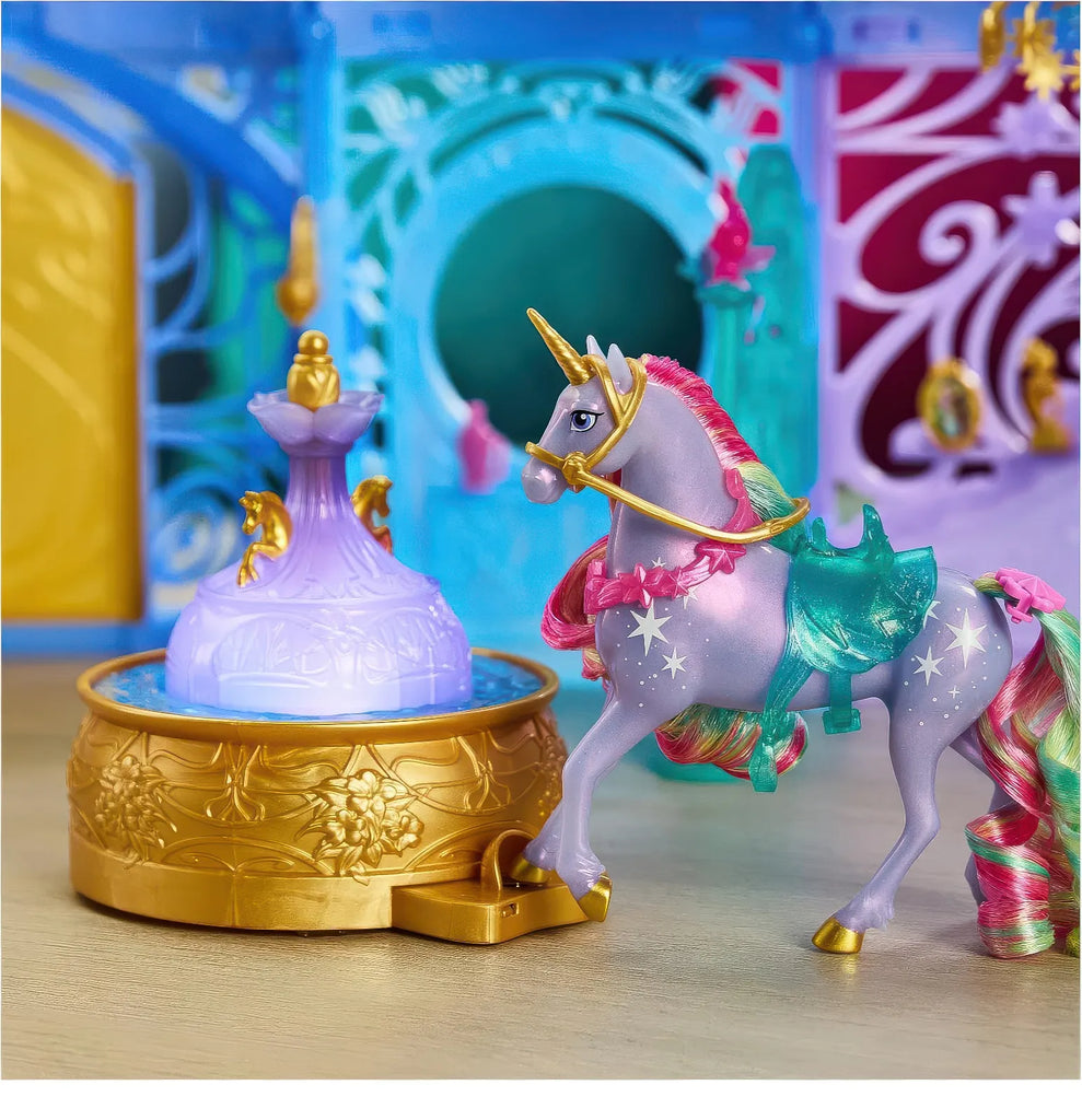 Unicorn Academy Starglow Fountain & Stable Playset