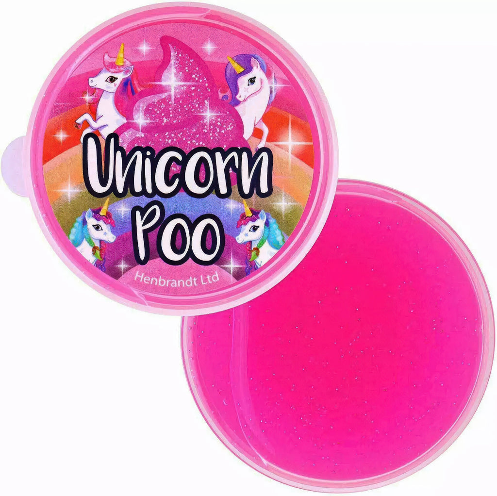 Unicorn Poo Pink Glitter Slime - TOYBOX Toy Shop