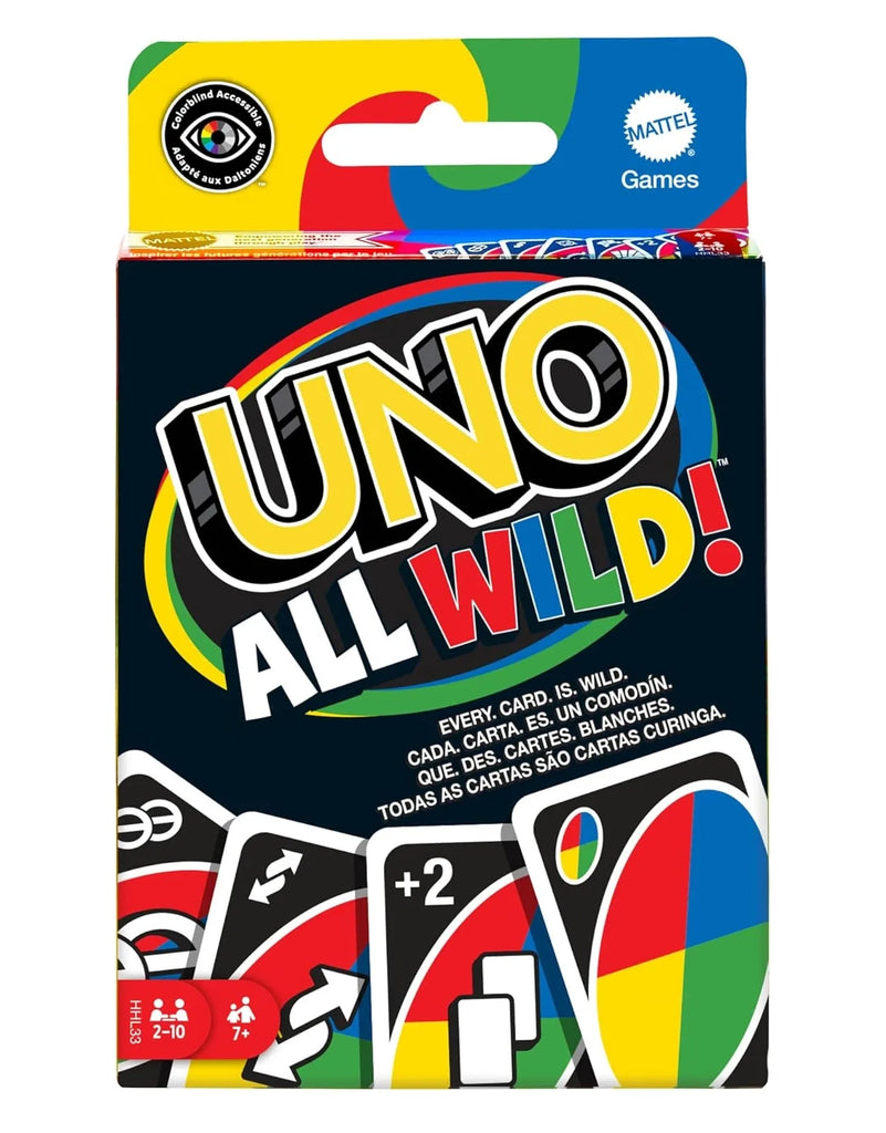 UNO All Wild Playing Cards Game