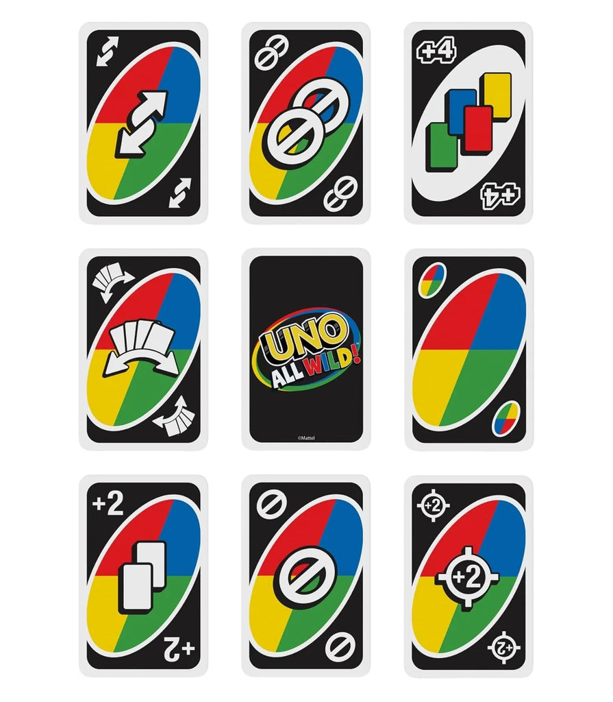 UNO All Wild Playing Cards Game