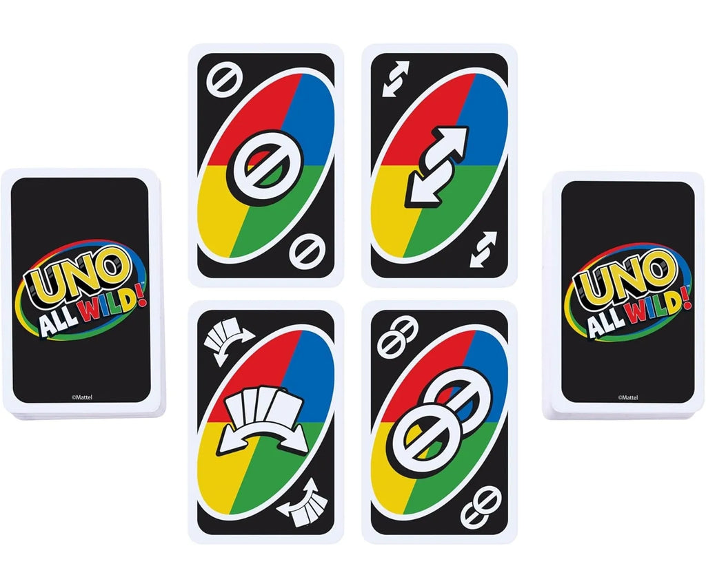 UNO All Wild Playing Cards Game