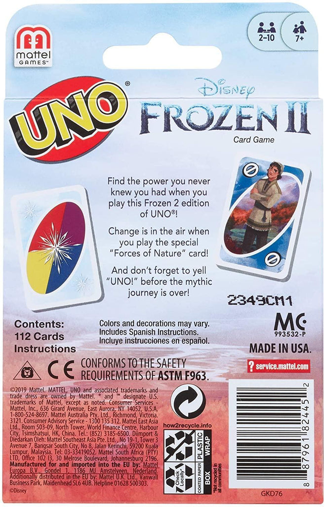 UNO GKD76 Disney Frozen II - TOYBOX Toy Shop