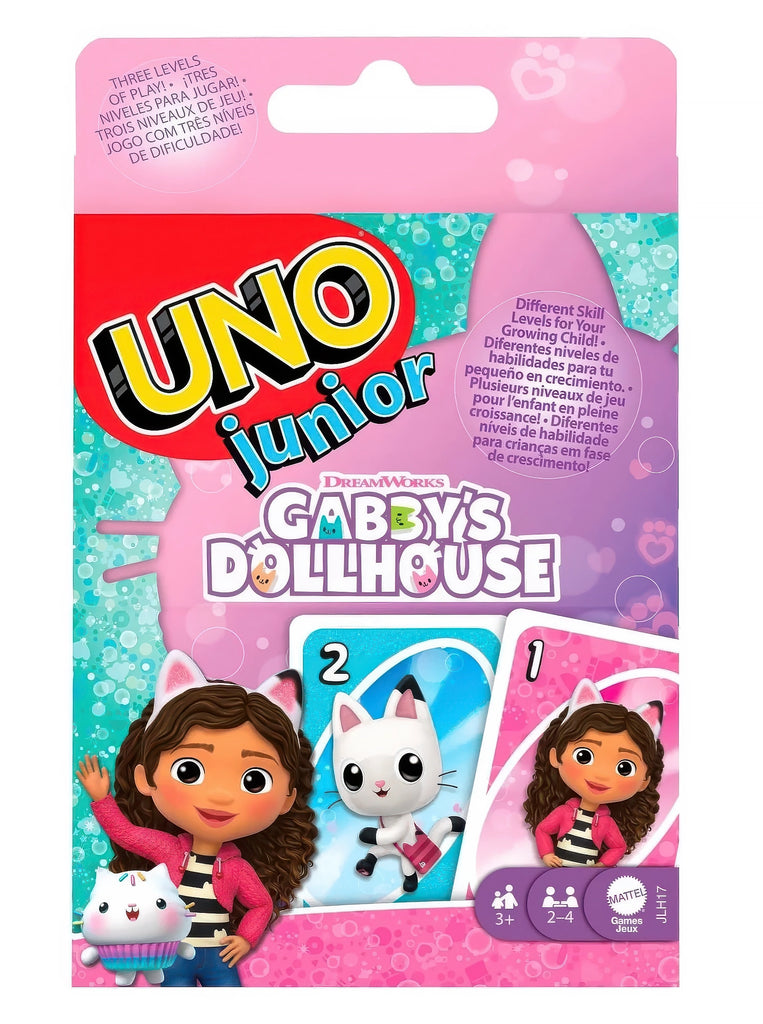 UNO Junior Gabby's Dollhouse Card Game