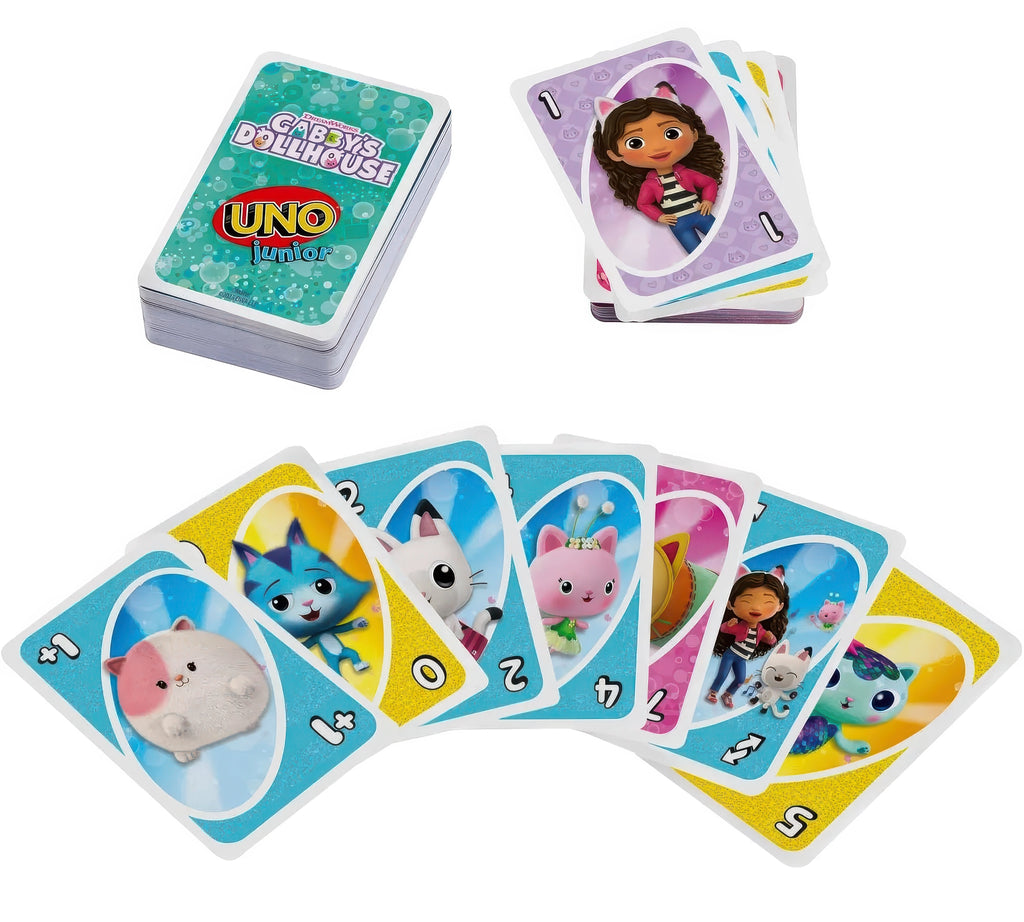 UNO Junior Gabby's Dollhouse Card Game