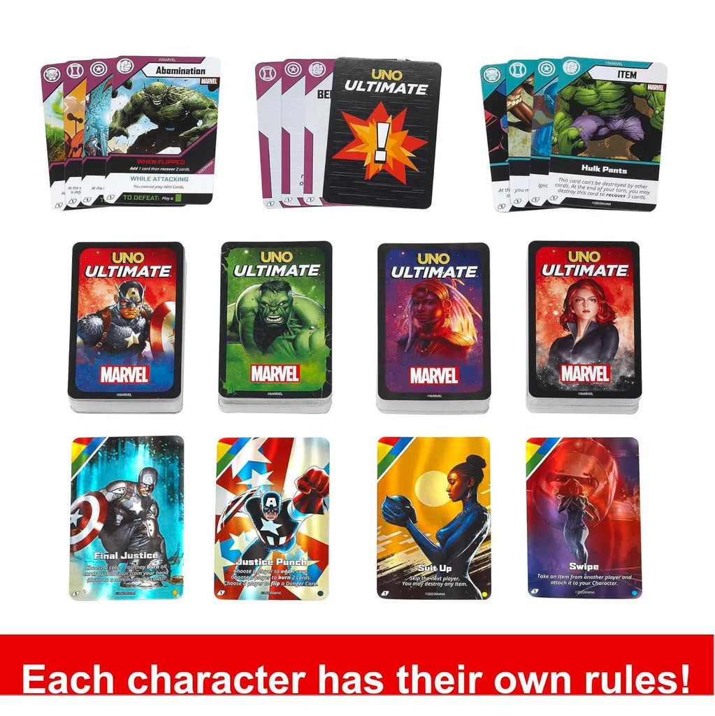UNO Ultimate Marvel Card Game