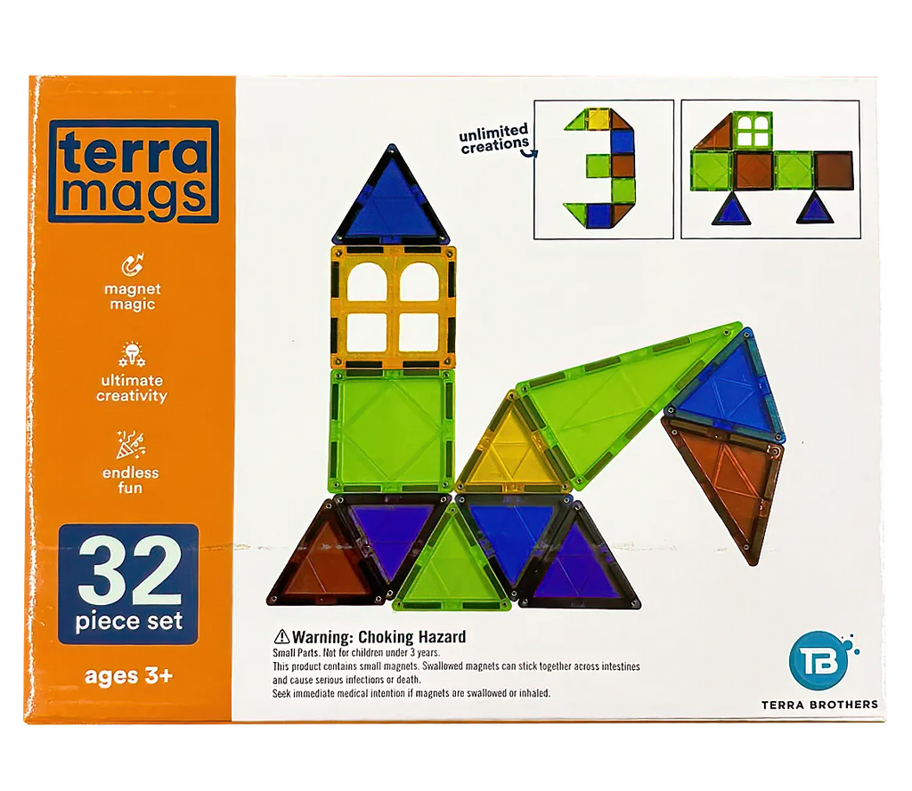 Terra Mags Magnetic Construction Set – 32PCS
