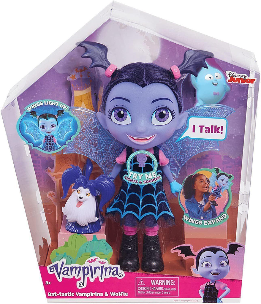 Vampirina 78040 Bat-tastic Vampirina and Wolfie Talking Figure Set - TOYBOX Toy Shop