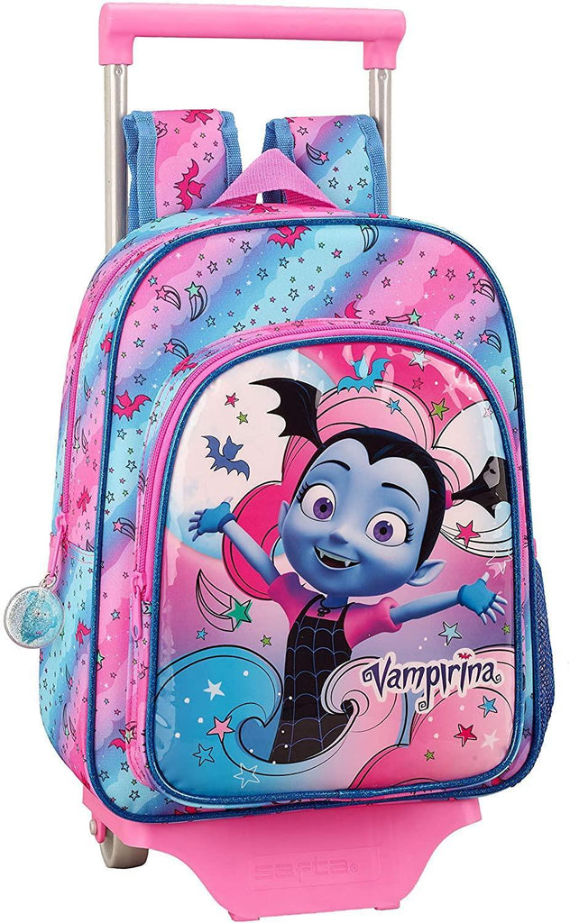 Vampririna Official Children's Backpack with Safta 705 Trolley - TOYBOX Toy Shop