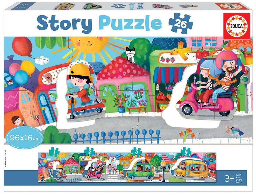 Vehicle Story 26 Puzzle - TOYBOX Toy Shop