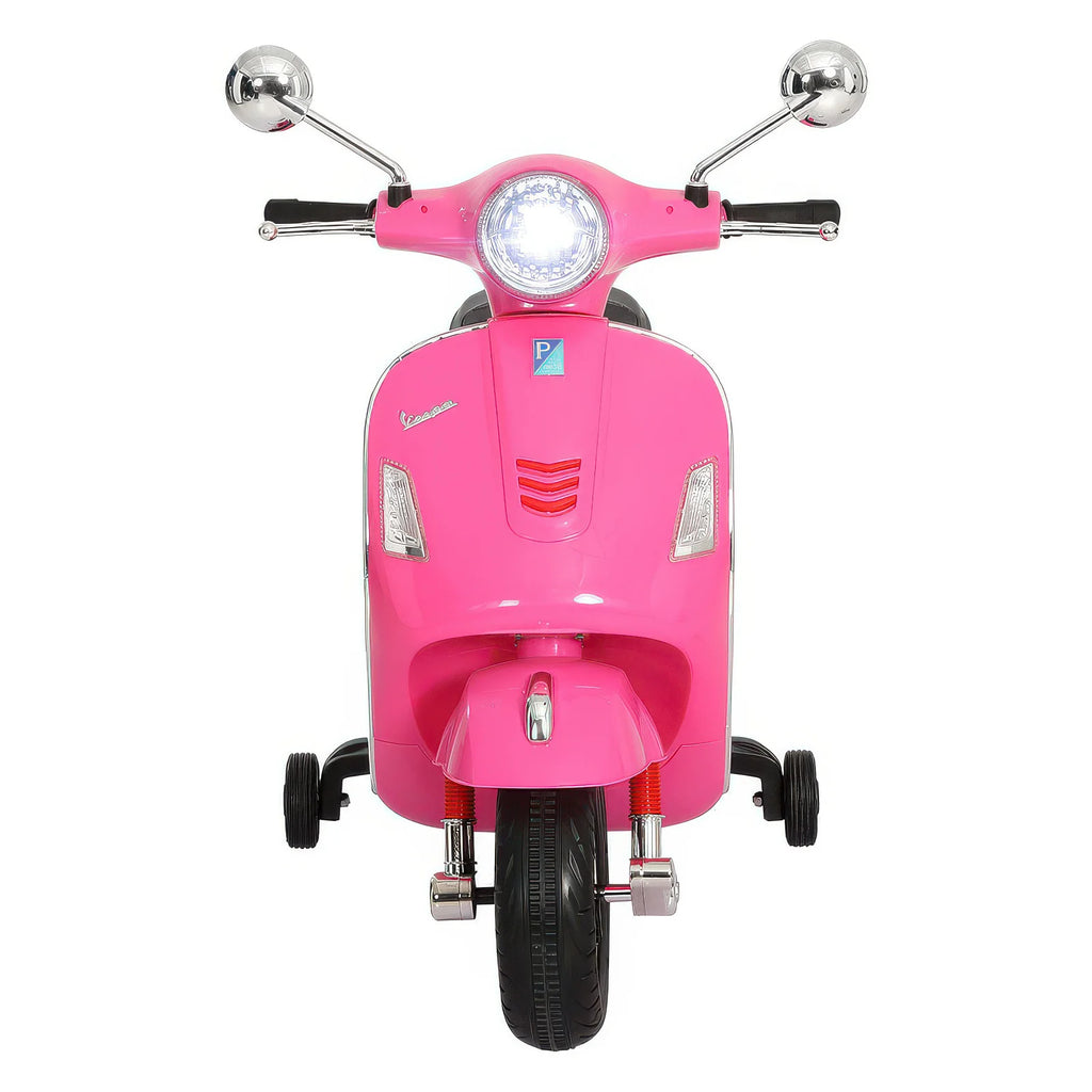 Vespa 946 Kids Electric 12V Battery Powered Motorbike Ride-on - Pink - TOYBOX Toy Shop