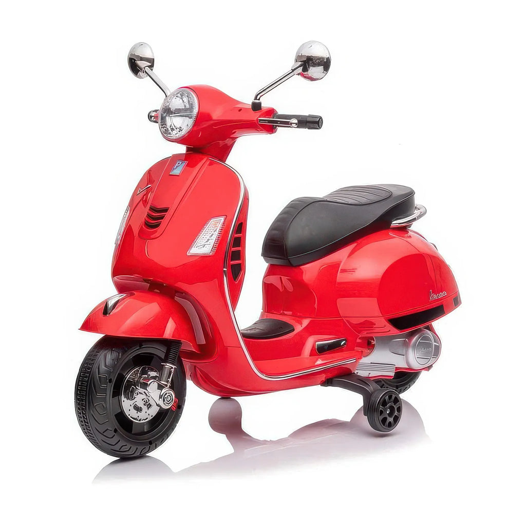 Vespa GTS Super Electric 12V Battery Motorbike Ride-on - Red