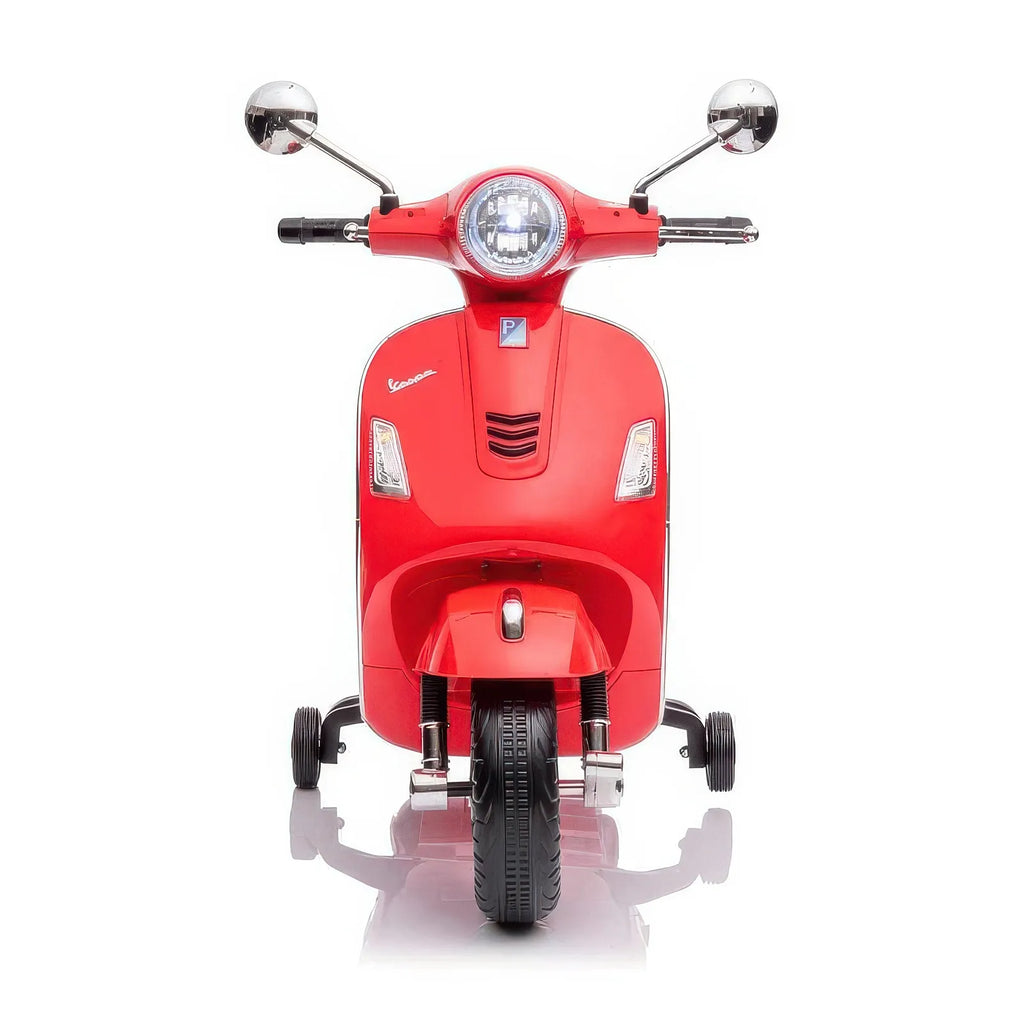 Vespa GTS Super Electric 12V Battery Motorbike Ride-on - Red