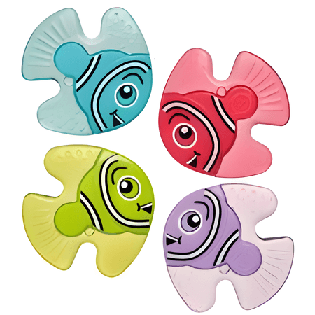 Vital Baby SOOTHE Fishy Friends Teethers 2Pk - TOYBOX