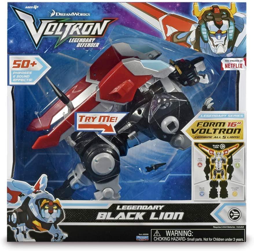 Voltron – Legendary Black Lion, light and sounds - TOYBOX Toy Shop