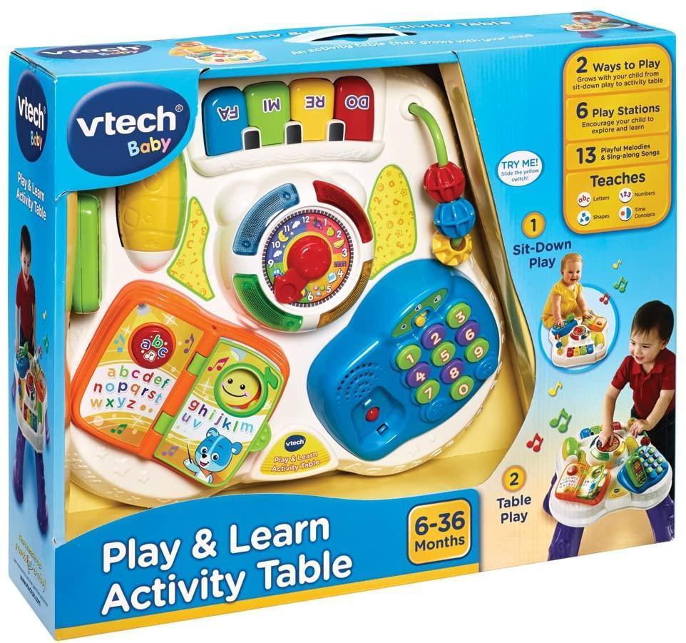 VTech Play & Learn Activity Table - TOYBOX Toy Shop