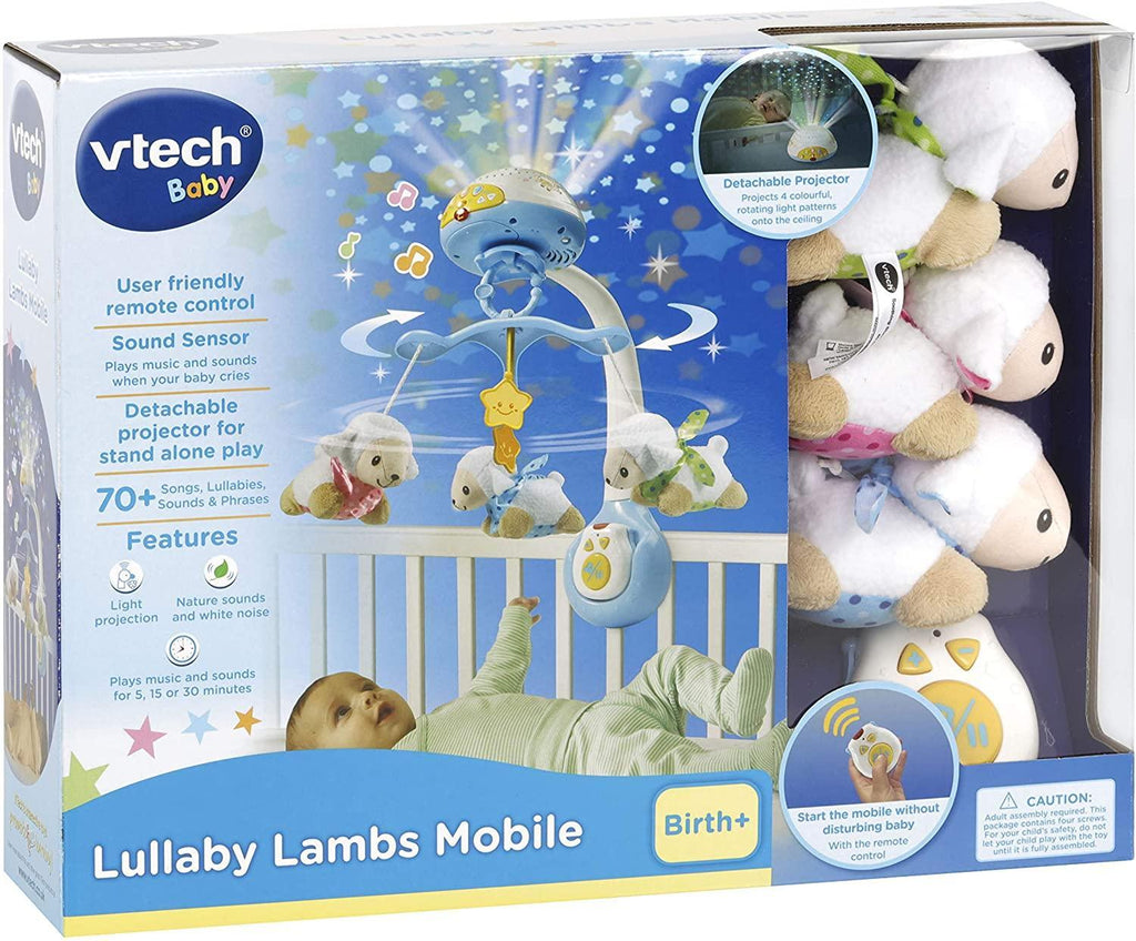 VTech 503303 Lullaby Lambs Mobile - TOYBOX Toy Shop