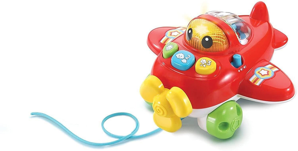 VTech 508803 Pull & Pop Pull and Pop Aeroplane - TOYBOX Toy Shop