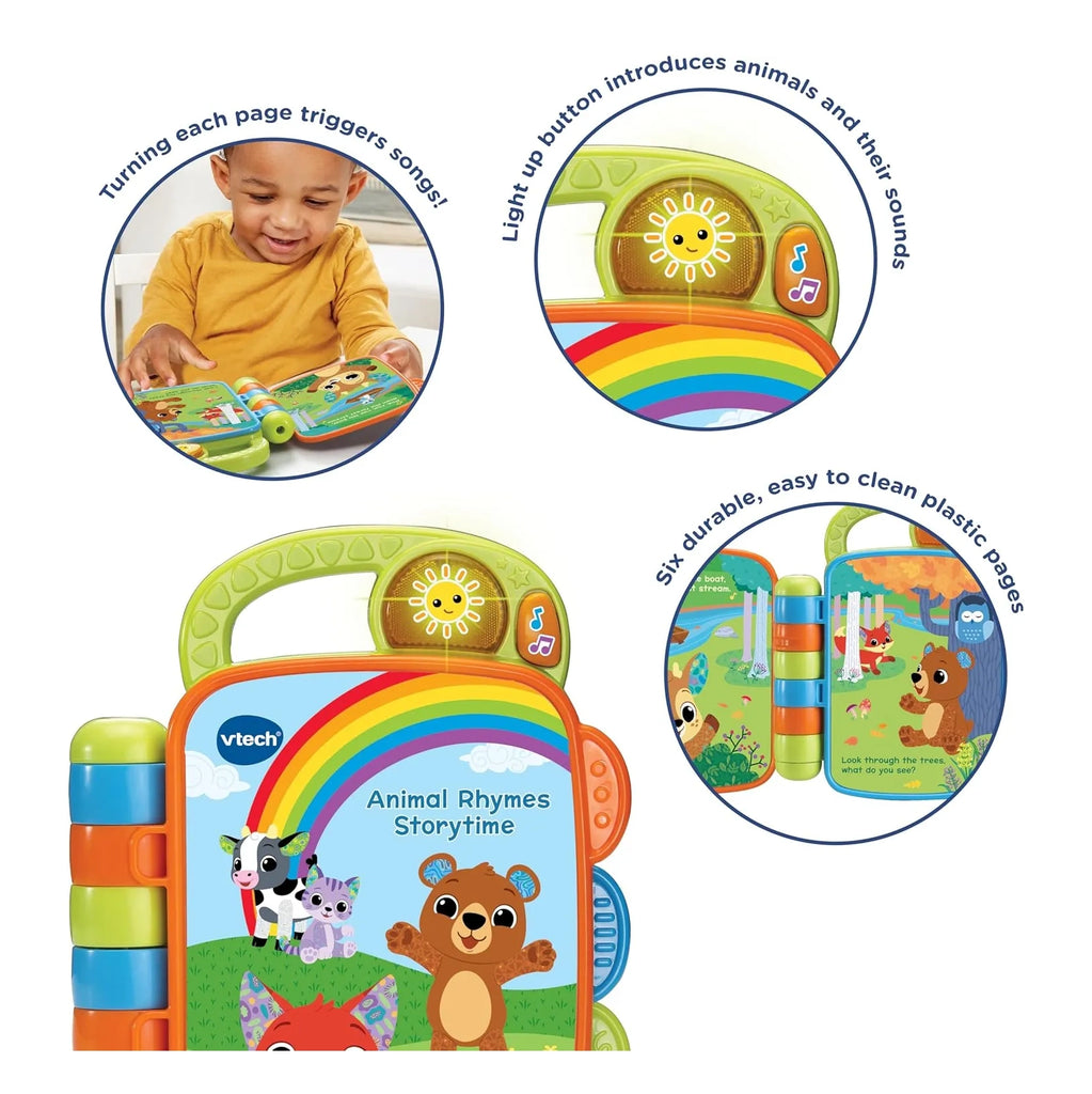 Vtech Animal Rhymes Storytime Interactive Toddler Book