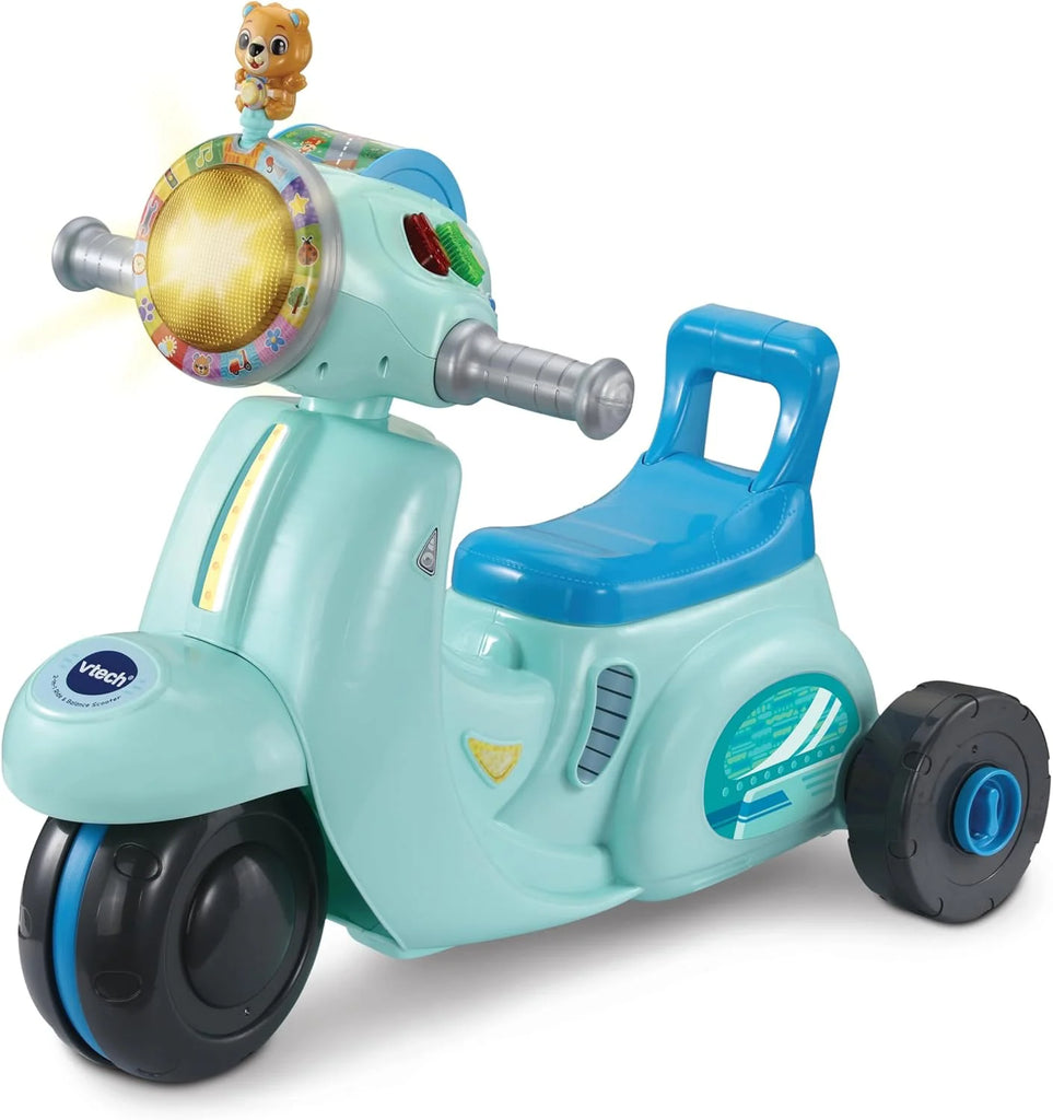 VTech Baby 2-in-1 Ride & Balance Scooter, Blue - TOYBOX Toy Shop