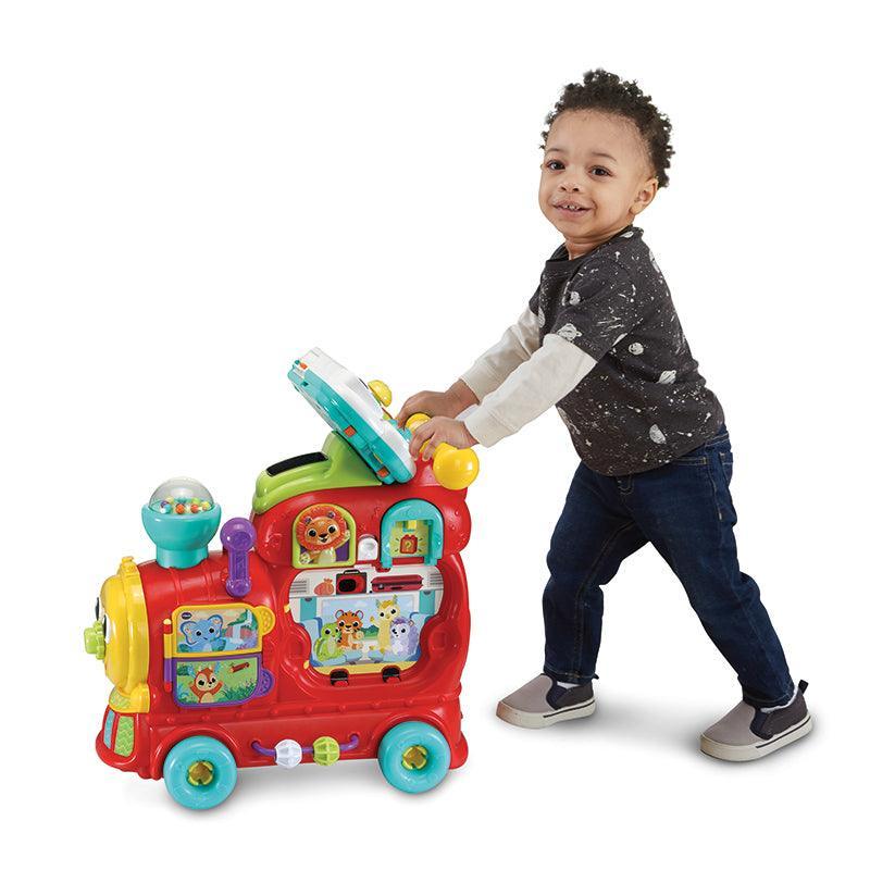 VTech Baby Push and Ride Alphabet Train Push Along Toy - English - TOYBOX