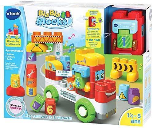 VTech – Bla Bla Blocks – My interactive Truck 1,2,3 (Greek Language ) - TOYBOX Toy Shop