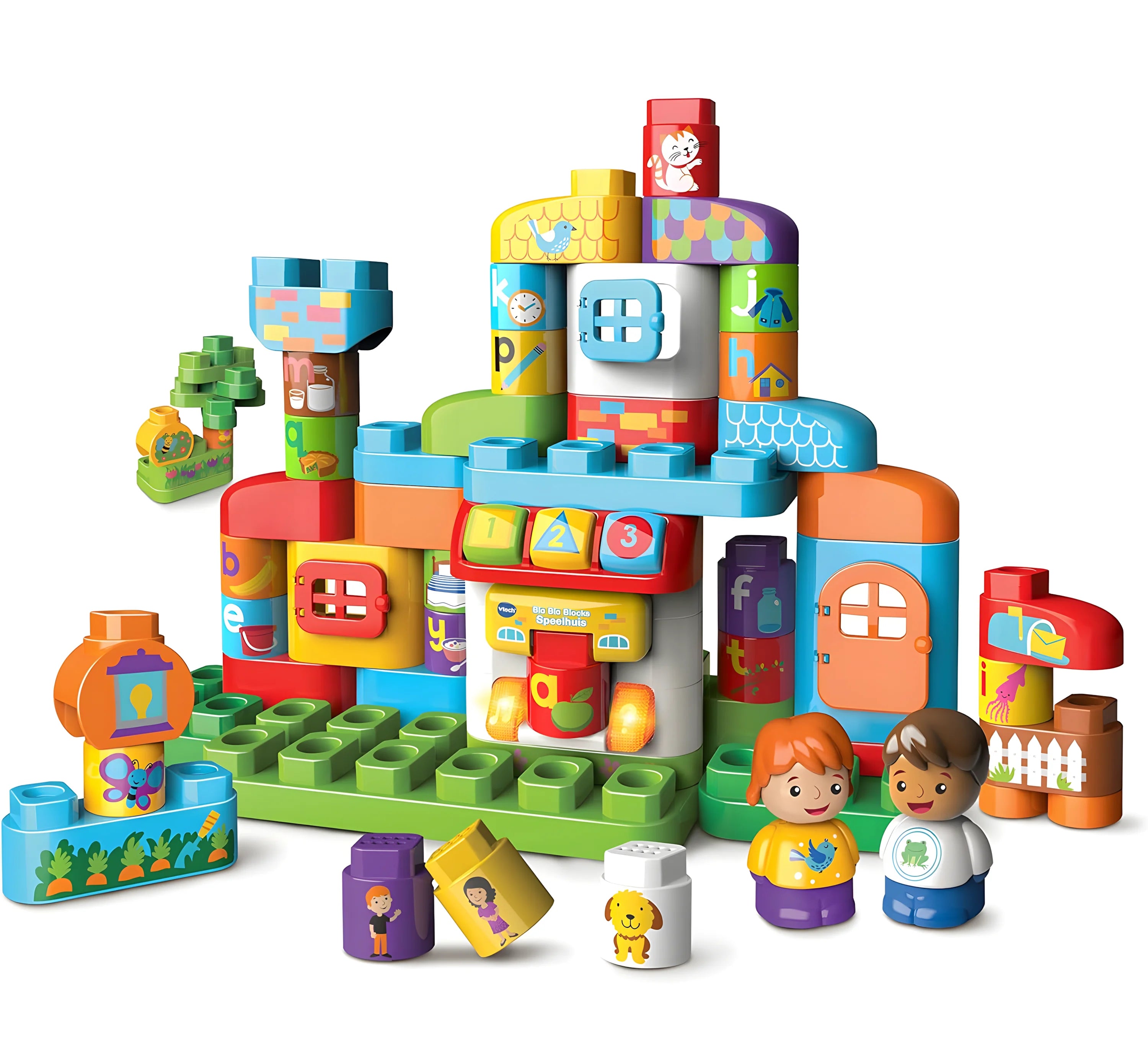 VTech BlaBla Blocks My Interactive Alphabet House – TOYBOX