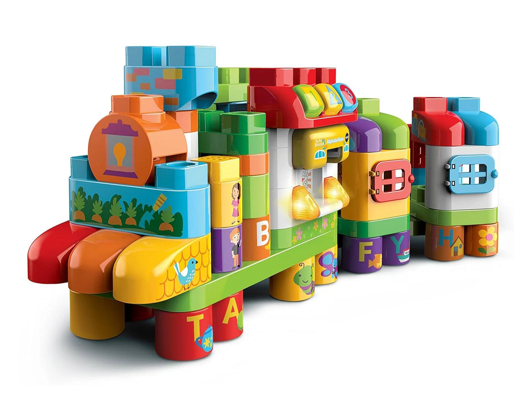 VTech BlaBla Blocks My Interactive Alphabet House - TOYBOX Toy Shop