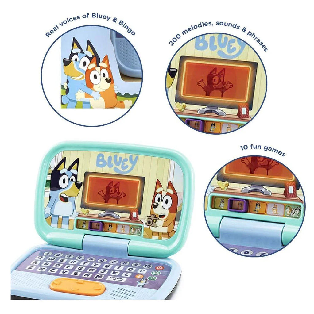 VTech Bluey Game Time Laptop - TOYBOX Toy Shop