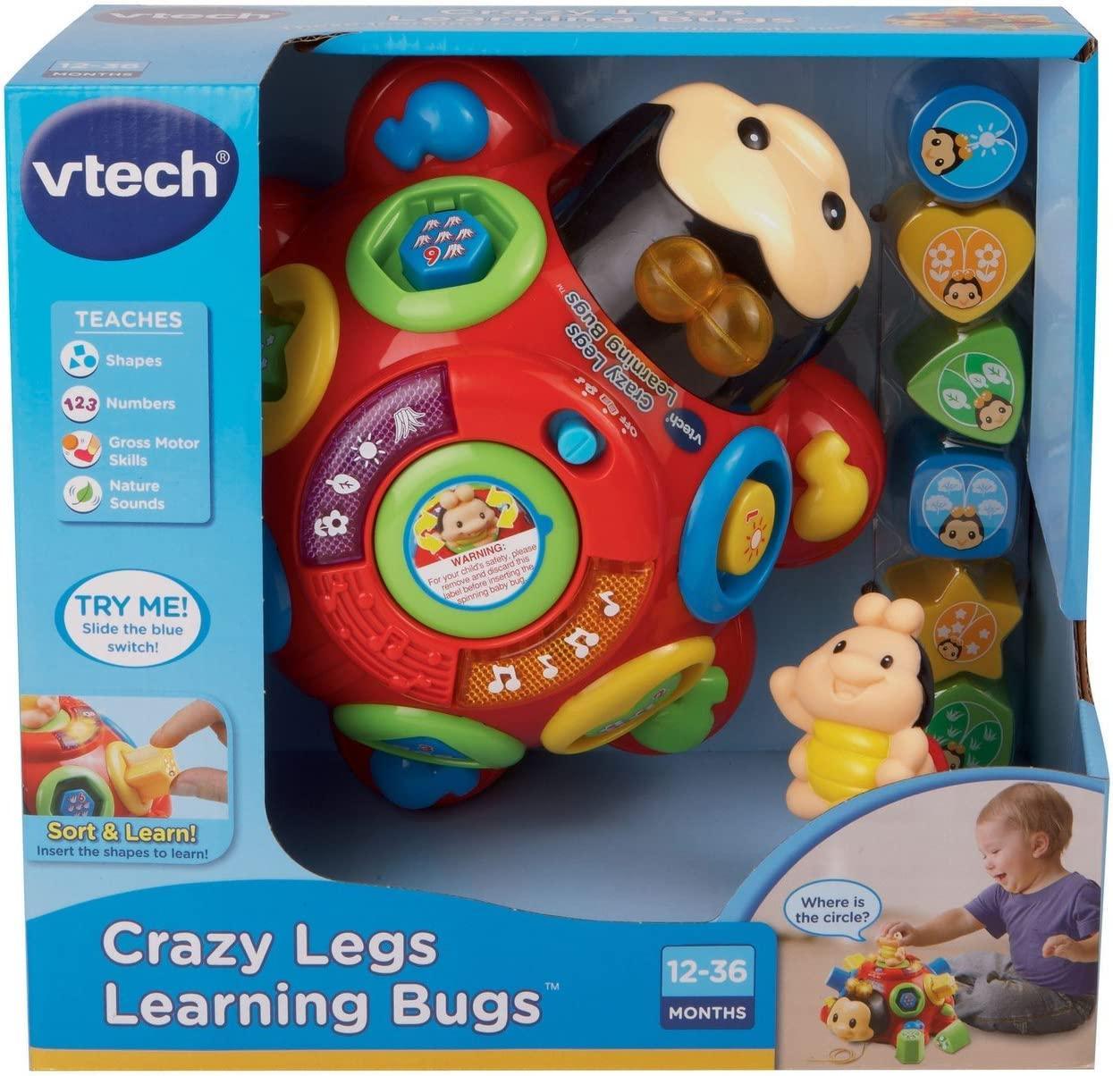 Vtech Learning Vtech Crazy Legs Learning Bug | Buy Online at ♥️ TOYBOX
