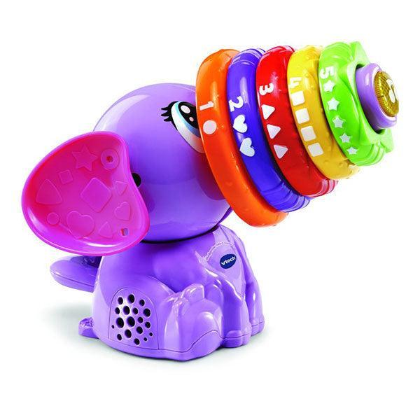 VTech Elephant Purple - Greek - TOYBOX Toy Shop