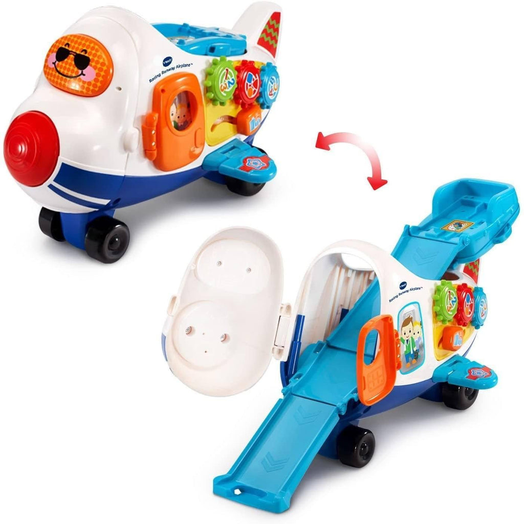 VTech Go! Go! Smart Wheels Racing Runway Airplane - TOYBOX Toy Shop