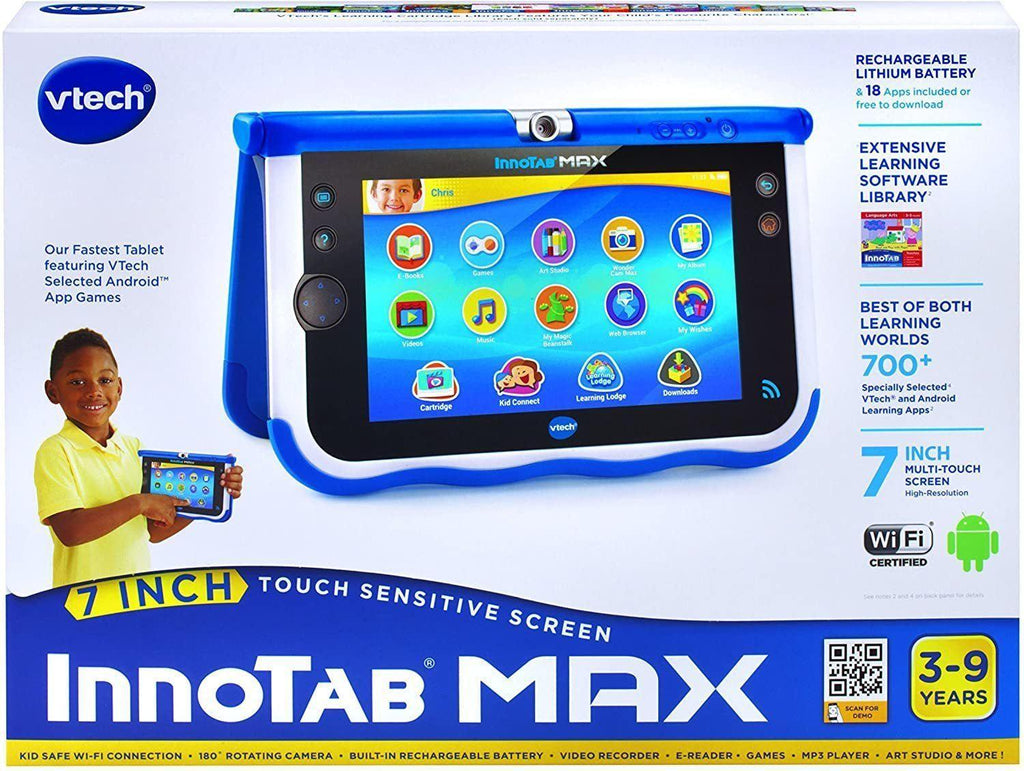 VTech InnoTab Max Tablet Laptop Blue or Pink - TOYBOX